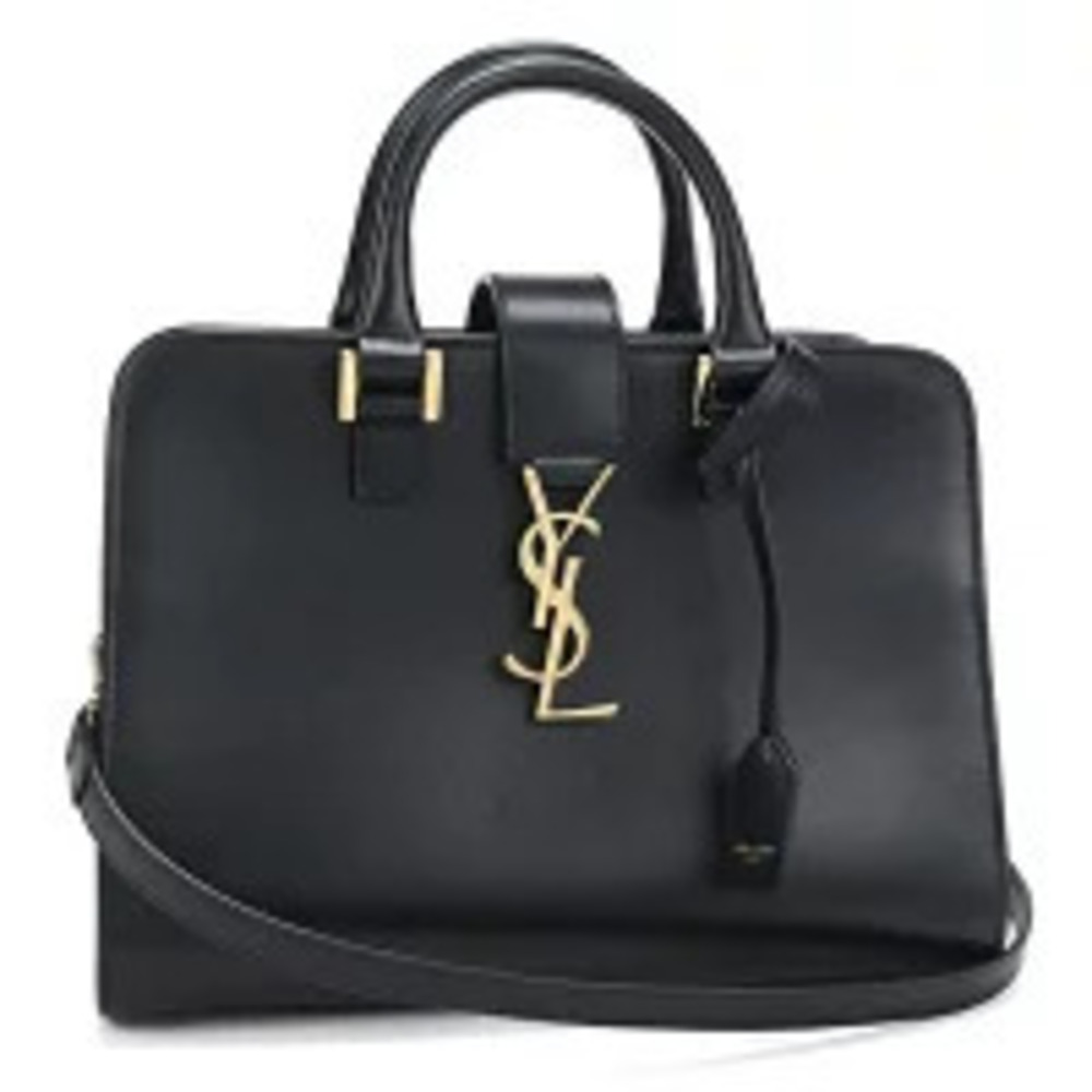 Saint Laurent Handbag Baby Cabas Leather Black
